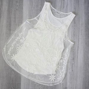 American Eagle Tank with Sheer Overlay